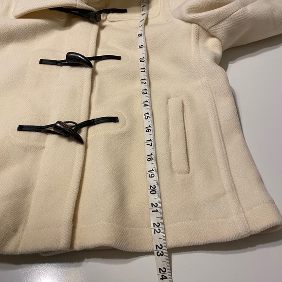 Burberry London Cream Specialty Duffle Coat - Picture 9 of 10